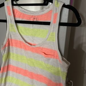 Gap Striped Tank Top size small